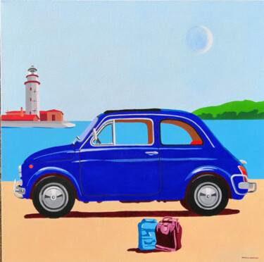 Painting titled "Filomena" by Marco Arduini, Original Artwork, Acrylic