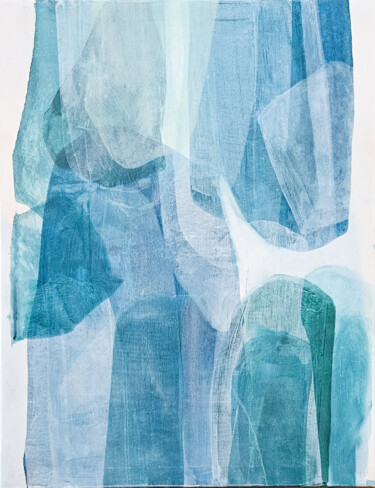 绘画 标题为“transparency” 由Danuta Slautskaja, 原创艺术品, 丙烯 安装在木质担架架上