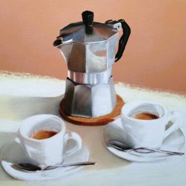 绘画 标题为“Espresso 2” 由Dietmar Merighi, 原创艺术品, 粉彩