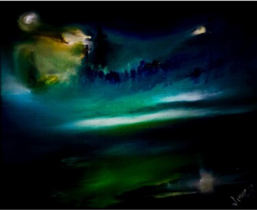 Peinture intitulée "Poètes et Peintres…" par Pascal Jung, Œuvre d'art originale, Huile