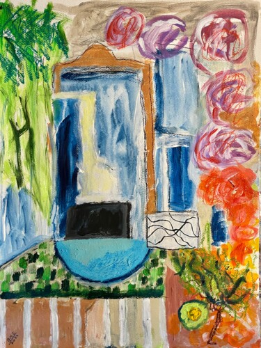 Pittura intitolato "The View" da Alfredo Machado Zingg, Opera d'arte originale, Acrilico