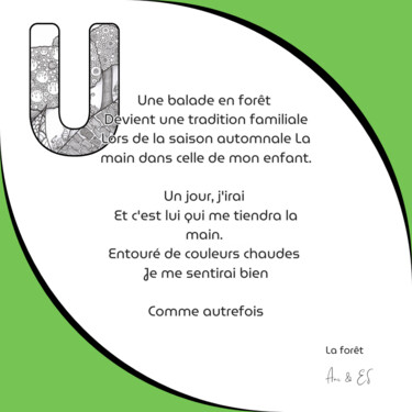 Digital Arts titled "La forêt" by Enrico Siconnelly, Original Artwork, 2D Digital Work
