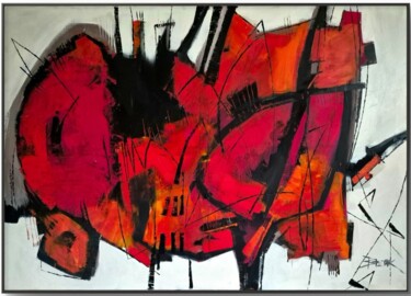 ELEPHANT II Peinture intitulée "ELEPHANT II" par Sonja Brzak, Œuvre d'art originale, Huile