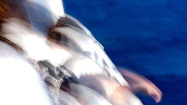 Photographie intitulée "BLUE Bord de Mer -…" par Michel Akrich, Œuvre d'art originale, Photographie numérique