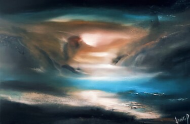 Peinture intitulée "Je t 'ai donné la v…" par Pascal Jung, Œuvre d'art originale, Huile
