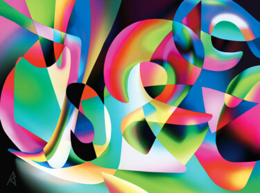 Digitale Kunst mit dem Titel "2791" von Jean Jacques Apertet, Original-Kunstwerk, Fotomontage