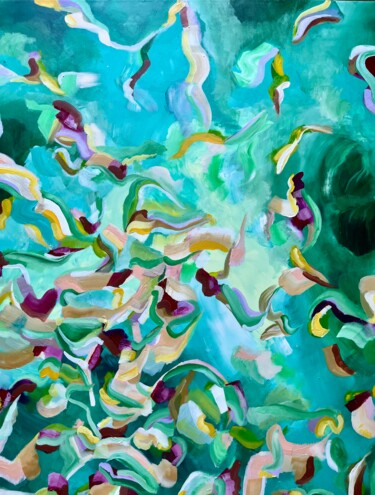 Peinture intitulée "“Living Nature”" par Daniele Calvani, Œuvre d'art originale, Acrylique Monté sur Châssis en bois