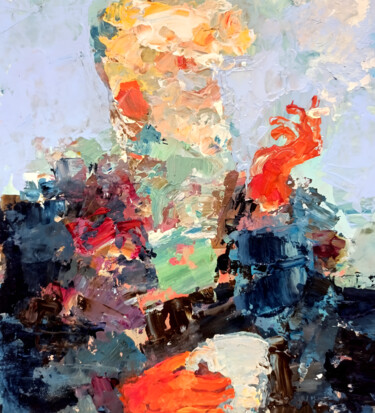 Painting titled "Morning Vibe" by Vlad Gabelev, Original Artwork, Acrylic