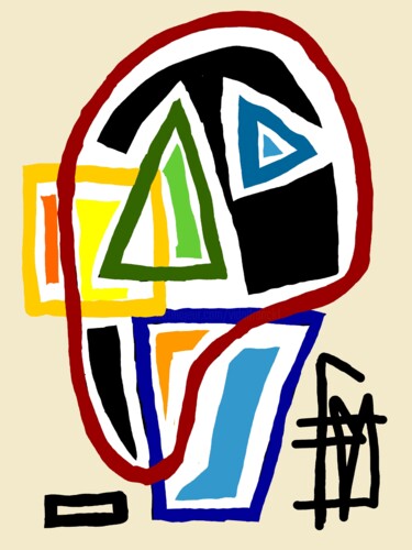 Digital Arts titled "GT15" by Franck Vidal, Original Artwork, Digital Painting
