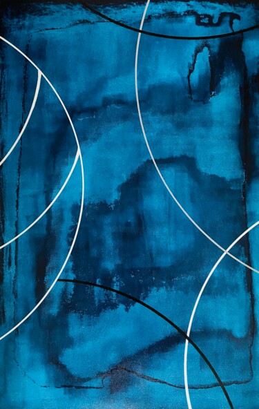 Peinture intitulée "Beth" par Qôl, Œuvre d'art originale, Acrylique Monté sur Châssis en bois