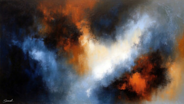 Digitale Kunst getiteld "Cloud Break" door Samael, Origineel Kunstwerk, Digitaal Schilderwerk