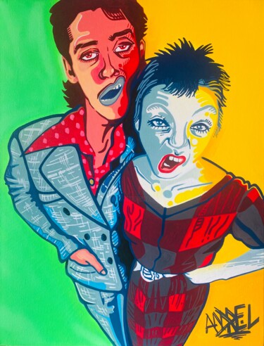 Peinture intitulée "Pop psychédélique" par Lydia Andre (POP ART LY), Œuvre d'art originale, Acrylique