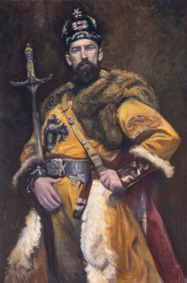 제목이 "L'Empereur"인 미술작품 Nicolas Duffaud로, 원작, 기름