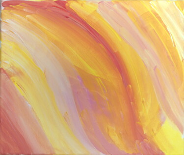 Painting titled "Washed Away" by Bloom Art, Original Artwork, Acrylic