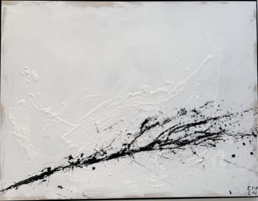 Painting titled "Into the woods" by Sebastian Ciuciu, Original Artwork, Acrylic