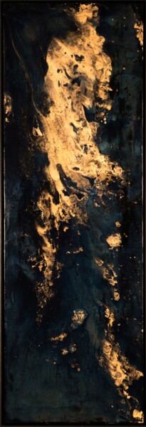 Pittura intitolato "EVANESCENCE" da K-Lâm, Opera d'arte originale, Inchiostro Montato su Telaio per barella in legno