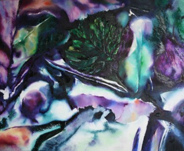 Peinture intitulée "Eaux vives" par Isabelle Paraskiova, Œuvre d'art originale, Huile