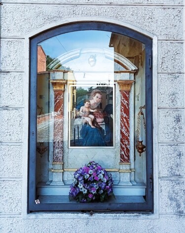 Fotografie getiteld "Behind the Glass" door İRem Akçalı, Origineel Kunstwerk, Gemanipuleerde fotografie