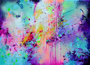 "Fresh Moods 95" Painting titled ""Fresh Moods 95"" by Roxana Gabriela Soos, Original Artwork, Acrylic