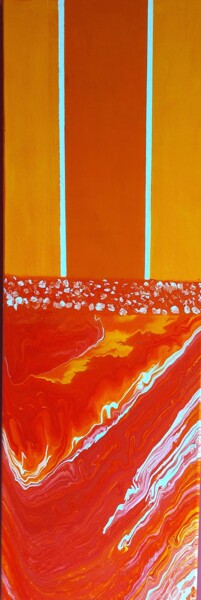 "Progrès et vanité" başlıklı Tablo Mado tarafından, Orijinal sanat, Akrilik Ahşap Sedye çerçevesi üzerine monte edilmiş