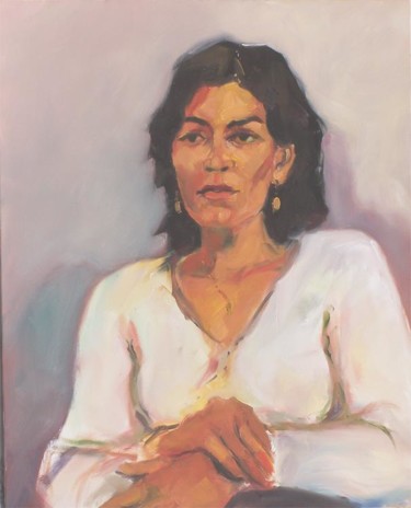 Peinture intitulée "Nafeeza" par Karine Lemoine, Œuvre d'art originale