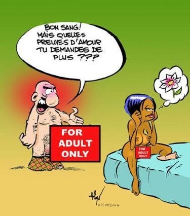 Dessin intitulée "x3.jpg" par Almo The Best, Œuvre d'art originale