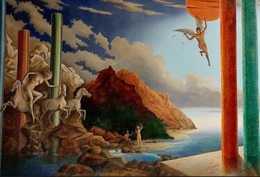 The Decay Painting titled "The Decay" by John Haanstra, Original Artwork, Oil