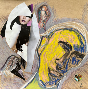 3jq4 / Back to the Future - {$M} Collages titled "3jq4 / Back to the…" by Leni Smoragdova, Original Artwork, Collages