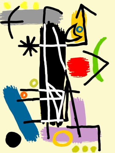数字艺术 标题为“T T7” 由Franck Vidal, 原创艺术品, 数字油画