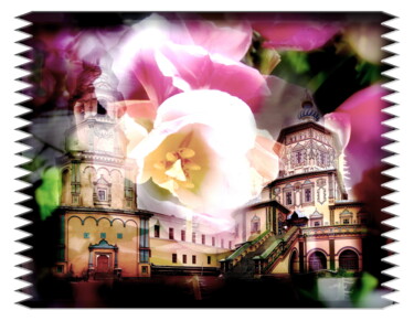 Digital Arts titled "храм  temple 8ч" by Dima Dima Vil Ms Wilms (Rok Zivopisec Rock Painter), Original Artwork, Manipulated…