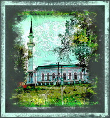 Цифровое искусство под названием "мечеть   mosque 43" - Дима Dima Вильмс Wilms (Рок-Живописец Rock-Painter), Подлинное произ…