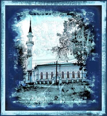 Цифровое искусство под названием "мечеть   mosque у3" - Дима Dima Вильмс Wilms (Рок-Живописец Rock-Painter), Подлинное произ…
