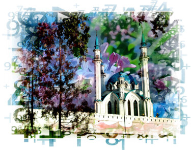 Цифровое искусство под названием "мечеть   mosque р" - Дима Dima Вильмс Wilms (Рок-Живописец Rock-Painter), Подлинное произв…
