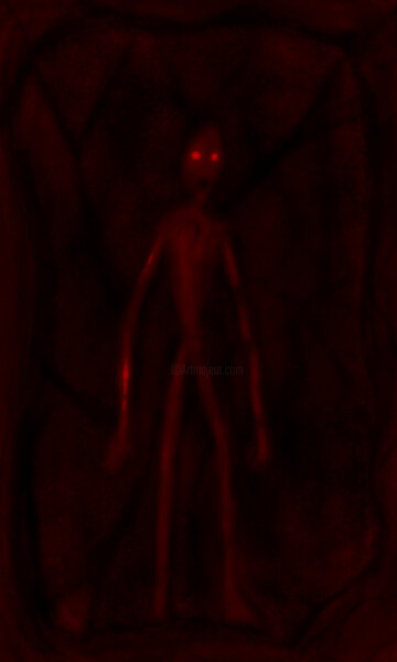数字艺术 标题为“Suffering” 由Andrey Elenev, 原创艺术品, 数字油画