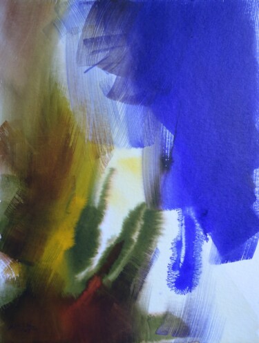 Peinture intitulée "N24 Encres "Explore…" par Emmanuelle Moch, Œuvre d'art originale, Encre