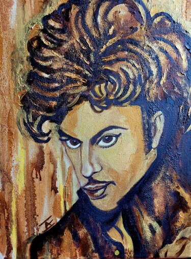 Schilderij getiteld "When doves cry" door Jan-Albert Ernsten, Origineel Kunstwerk, Olie