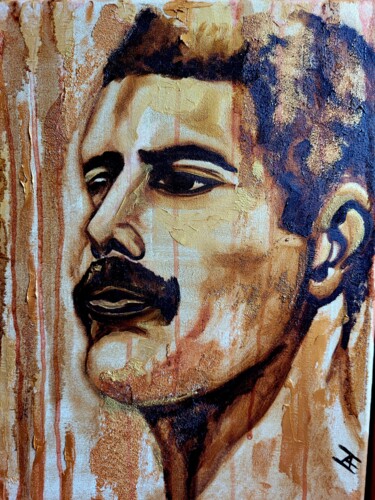 Schilderij getiteld "Killer Queen" door Jan-Albert Ernsten, Origineel Kunstwerk, Olie