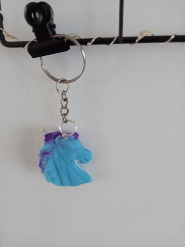 Design titled "Porte clef cheval" by Myriam Payement, Original Artwork, Polymer clay