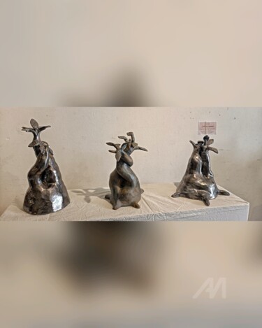 ""Amour baobab"" başlıklı Heykel Moune Céramique tarafından, Orijinal sanat, Kil