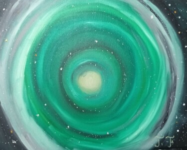 Peinture intitulée "Abondance" par Jessica Federighi, Œuvre d'art originale, Huile