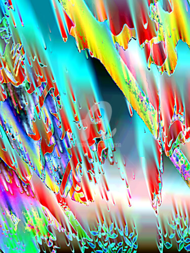 Digital Arts titled "Attachement aux pri…" by Cj Perin, Original Artwork, Digital Painting