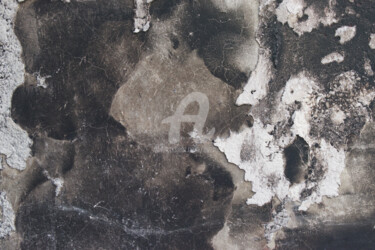 Fotografie getiteld "Burned street wall" door Evargas, Origineel Kunstwerk, Digitale fotografie