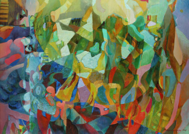 Hot summer time. Картина под названием "Hot summer time." - Marina Podgaevskaya, Подлинное произведение искусства, Масло