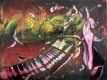 Le commencement Peinture intitulée "Le commencement" par Philaée, Œuvre d'art originale, Huile