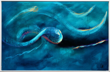 Ending Infinity Painting titled "Ending Infinity" by Edelgard Schroer, Original Artwork, Acrylic Mounted on Wood Stretcher frame