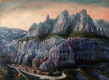 Peinture intitulée "Montserrat 9" par Stjepan Lezaic (Pepi), Œuvre d'art originale, Acrylique