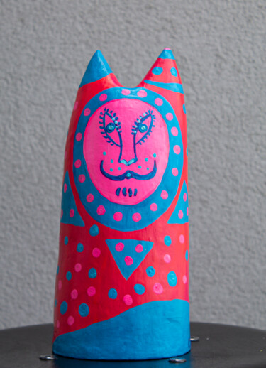 雕塑 标题为“Sculpture "Cat " 20…” 由Оксана Чумакова, 原创艺术品, 纸张纸浆