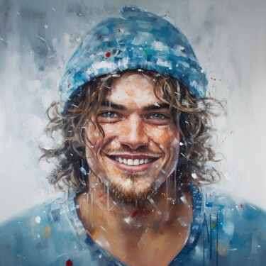 Peinture intitulée "MARCO" par Anthony Wittaker, Œuvre d'art originale, Acrylique Monté sur Châssis en bois