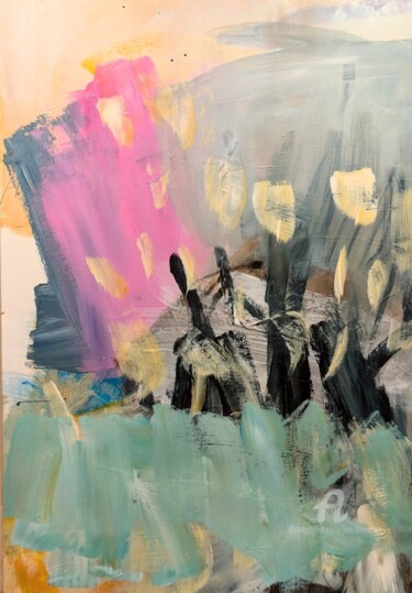 Painting titled "Color XXII" by Jan Blaschke, Original Artwork, Acrylic