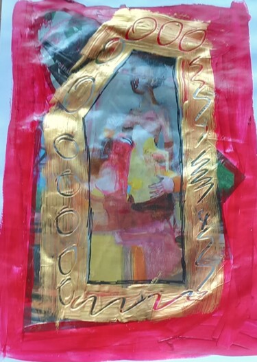 Collages titled "Perugia" by Ronnie Kolner, Original Artwork, Collages